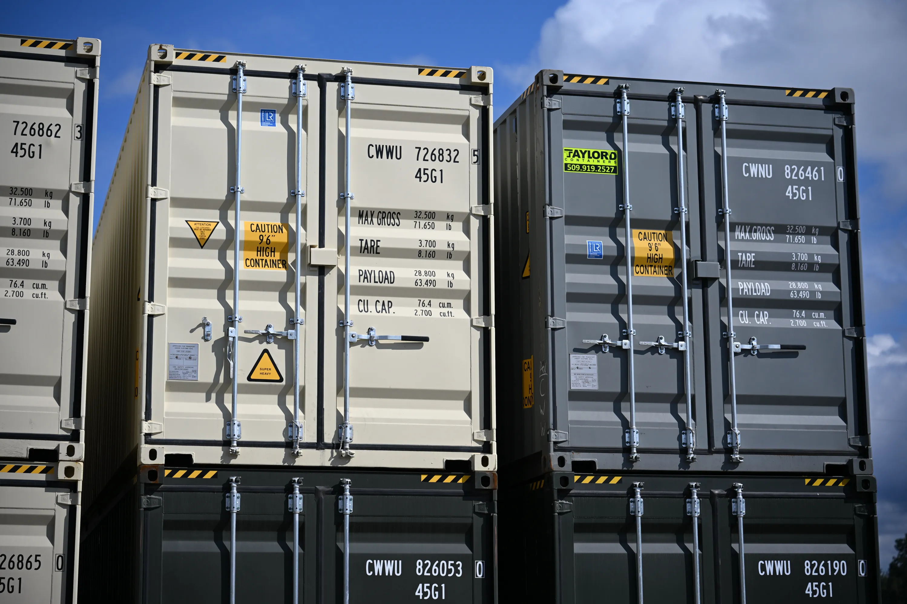Shipping container available for rental