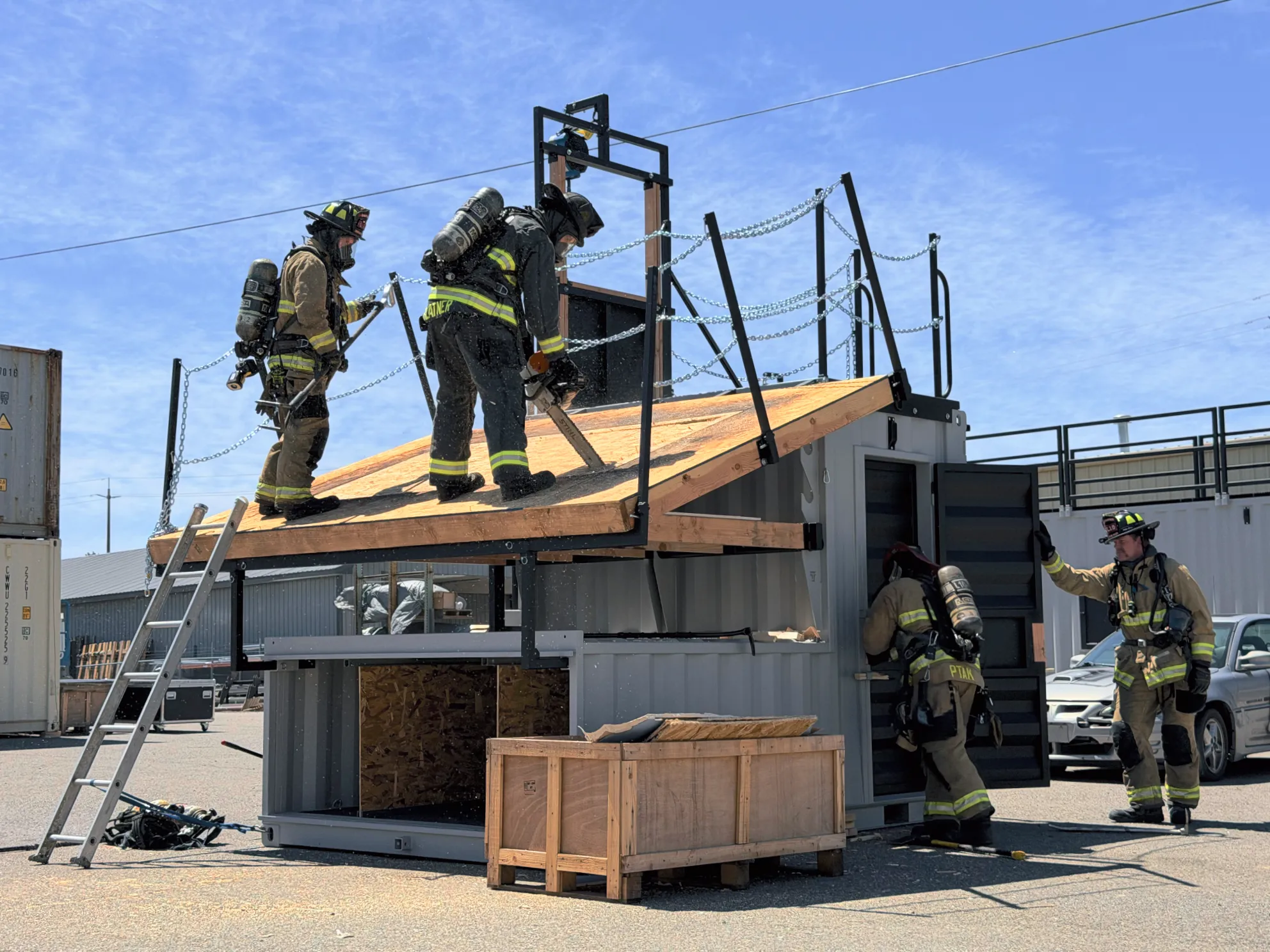 Adjustable Pitch Roof training prop