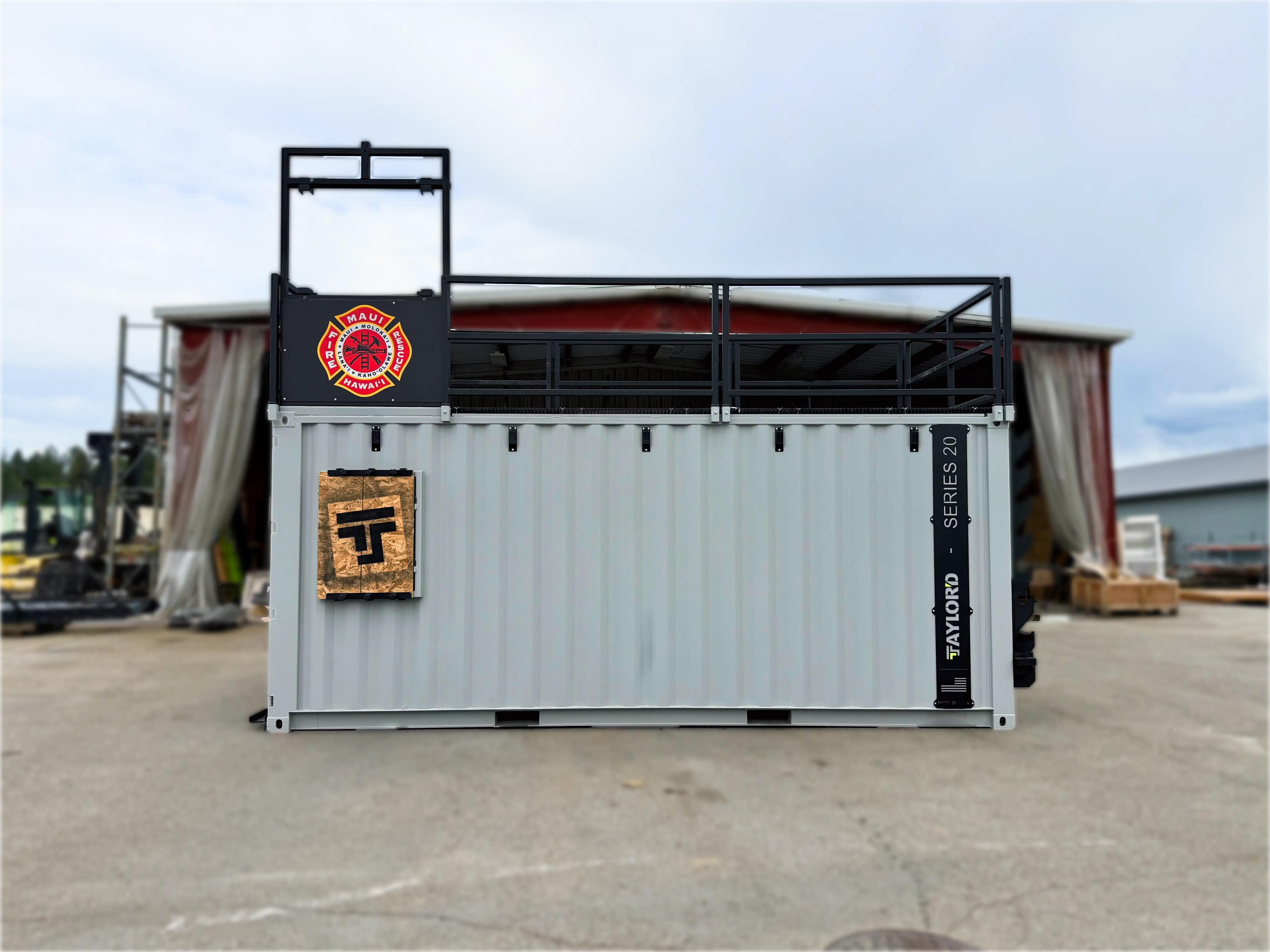 Taylor'd Series 20 firefighter training prop