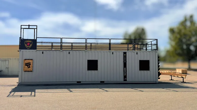 Taylor'd Series 40 firefighter training prop