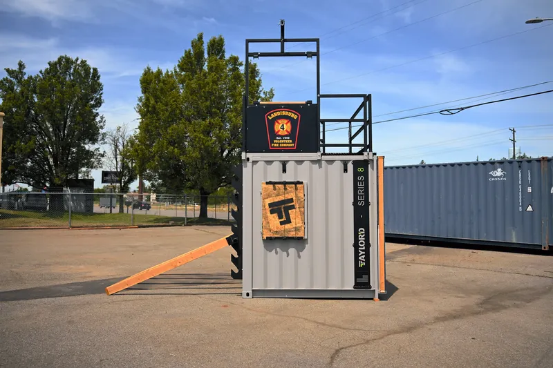 Taylor'd Series 8 firefighter training prop